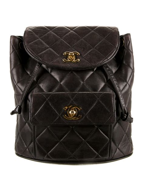 chanel small backpack black|chanel duma backpack price.